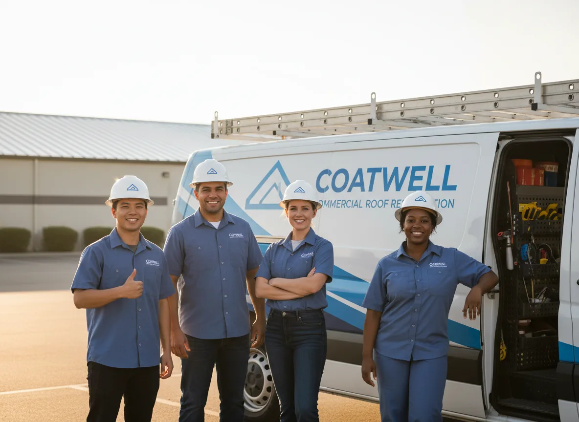 Commercial roof coating company in Olcott, NY